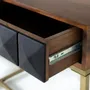 Consoles - Console en bois de manguier et structure en fer - GINER Y COLOMER