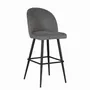 Tabourets - Lot de 2 tabourets recouverts de tissu et rembourrés - GINER Y COLOMER