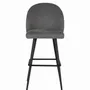 Tabourets - Lot de 2 tabourets recouverts de tissu et rembourrés - GINER Y COLOMER