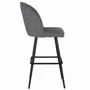 Tabourets - Lot de 2 tabourets recouverts de tissu et rembourrés - GINER Y COLOMER