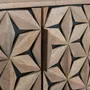 Meubles TV - Meuble TV en bois de manguier fait main avec 4 portes, 177 cm - GINER Y COLOMER