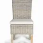Chaises - Lot de 2 chaises en rotin avec coussin inclus - GINER Y COLOMER