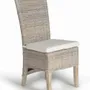 Chaises - Lot de 2 chaises en rotin avec coussin inclus - GINER Y COLOMER