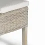 Chaises - Lot de 2 chaises en rotin avec coussin inclus - GINER Y COLOMER