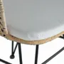 Chaises - Lot de 2 chaises en rotin et métal - GINER Y COLOMER