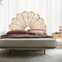 Lits - Tête de lit faite main en rotin naturel 180 cm - GINER Y COLOMER