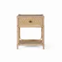 Tables de nuit - Table de chevet en rotin charme naturel - GINER Y COLOMER