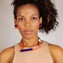 Bijoux - Impulse O Necklace – Abstract, Playful, Artistic - PAMELA COROMOTO
