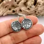 Jewelry - Black and silver earrings - Murano glass technique - BIJOUX EVIDENCE