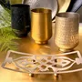 Porte-savons - SUPPORT DE SALLE DE BAIN EN LAITON LISSE 'NAÏRI' - KARAWAN AUTHENTIC