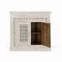 Sideboards - Sideboard in aged white mango wood - GINER Y COLOMER