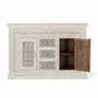Buffets - Buffet en bois manguier blanc vieilli - GINER Y COLOMER