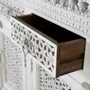 Sideboards - Sideboard in aged white mango wood - GINER Y COLOMER