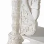 Console table - Console table in aged white mango wood - GINER Y COLOMER
