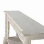 Console table - Console table in aged white mango wood - GINER Y COLOMER