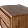 Night tables - Acacia wood and metal bedside table - GINER Y COLOMER