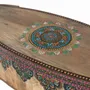 Wardrobe - Multi-colored hand-painted mango wood bench - GINER Y COLOMER