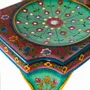 Chairs - Set of 2 multi-colored hand-painted metal chairs - GINER Y COLOMER