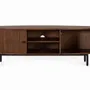 Meubles TV - Meuble TV avec 2 portes fabriqué à la main en bois d'acacia - GINER Y COLOMER