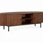 Meubles TV - Meuble TV avec 2 portes fabriqué à la main en bois d'acacia - GINER Y COLOMER