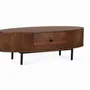 Coffee tables - Coffee table with 1 drawer in acacia wood - GINER Y COLOMER