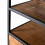 Bibliothèques - Bibliothèque avec structure en métal et bois de manguier - GINER Y COLOMER