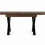 Tables Salle à Manger - Table à manger extensible bois de manguier et pieds métal - GINER Y COLOMER