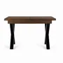 Tables Salle à Manger - Table à manger extensible bois de manguier et pieds métal - GINER Y COLOMER