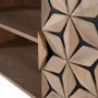 TV stands - TV cabinet with 2 doors and 2 shelves in mango wood - GINER Y COLOMER