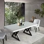 Tables Salle à Manger - Table à manger rectangulaire en bois de manguier 200 cm - GINER Y COLOMER
