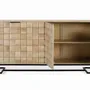 Sideboards - Hand-carved and handcrafted mango wood sideboard, 180 cm - GINER Y COLOMER