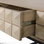 Coffee tables - Handcrafted and carved mango wood coffee table, 120 cm - GINER Y COLOMER