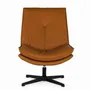Armchairs - Swivel armchair covered in synthetic leather and padding - GINER Y COLOMER