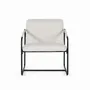 Armchairs - Set of 2 armchairs upholstered in beige and quilted fabric - GINER Y COLOMER