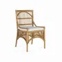 Chairs - Set of 2 rattan chairs with padded cushions - GINER Y COLOMER
