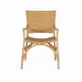 Chairs - Set of 2 rattan chairs with bamboo frame - GINER Y COLOMER