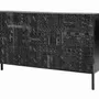 Buffets - Buffet en bois de manguier et pieds en métal - GINER Y COLOMER