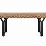Tables Salle à Manger - Table à manger rectangulaire en bois de manguier 200 cm - GINER Y COLOMER