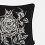 Fabric cushions - Rose Bramble Velvet Cushion Cover, 40x40cm - SHAKU