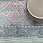 Linge de table textile - Nappes coton imprimées au tampon de bois, 160 x 250 cm - MAISON LILO