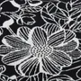 Fabric cushions - 'Floral Figment' Wool Cushion, 50x50cm - SHAKU
