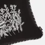 Fabric cushions - 'Meadow' Hand Embroidered Italian Cushion, 50 x 35 cm - SHAKU