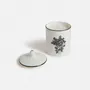 Candles - Indian Rose Scented Candle in Fine Bone China Pot - SHAKU