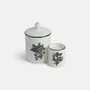 Candles - Indian Rose Scented Candle in Fine Bone China Pot - SHAKU