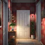 Wallpaper - Dahlia Blush Wallpaper - SHAKU