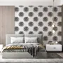 Wallpaper - Dahlia White Wallpaper - SHAKU