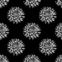 Wallpaper - Dahlia Black Wallpaper - SHAKU
