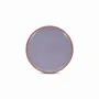 Assiettes au quotidien - Assiette plate 26xH2,5cm violet/orange Duo - ONA