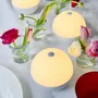 Lampes de table - Boule lumineuse ALBA, blanc brillant — Paquet de deux - DYBERG LARSEN