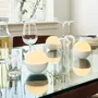 Lampes de table - Boule lumineuse ALBA, blanc brillant — Paquet de deux - DYBERG LARSEN